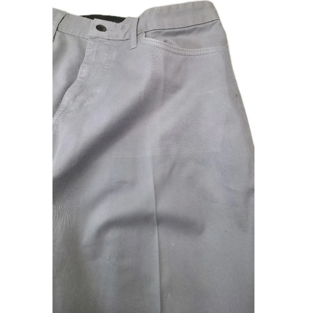 Joe's Jeans Men's Size 36 Light Gray Stretch Twill Pants Straight Five Pkt